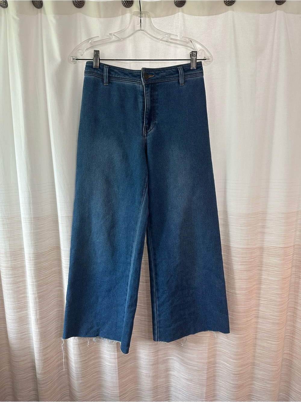 Z Supply Wide Leg High-Rise Women’s Jeans - Dark Blue